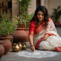 Bengali Woman Saree Gemini Prompt 2026 — Alpana Art