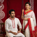 Bengali Couple Saree Swing Poila Baisakh Gemini Prompt 2026
