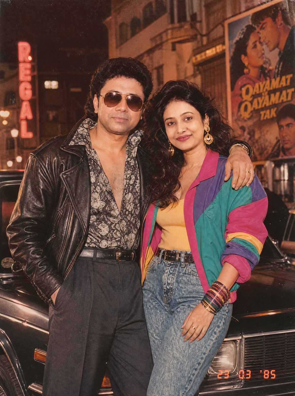 1980s Bollywood Power Couple