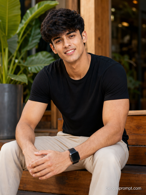 Asthetic Boys – handsome young man with dark hair