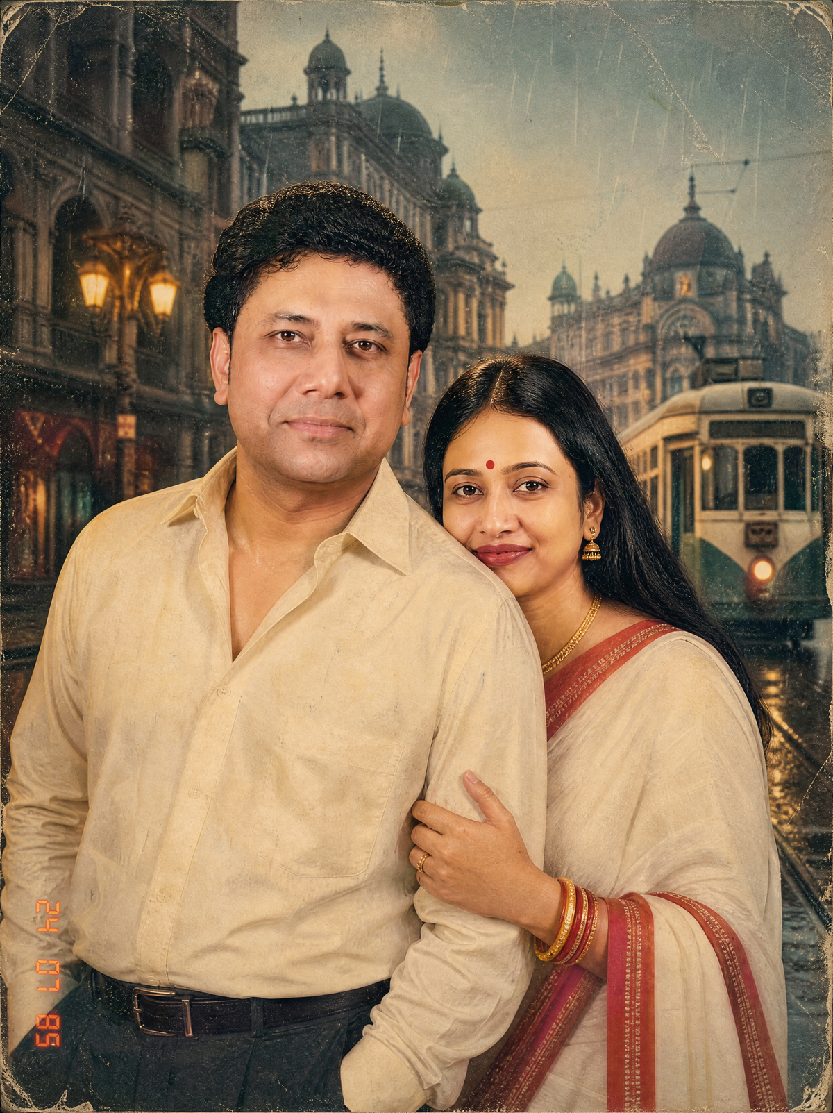 Classic Bengali Cinema Couple